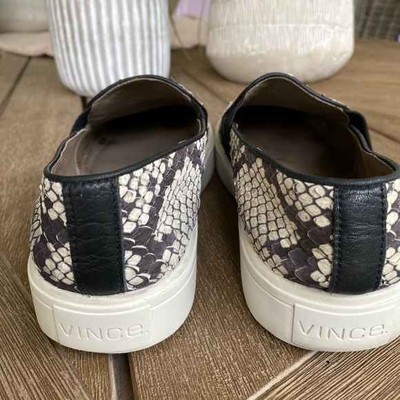 (Sold) Vince Berlin Python Slip-On Sneaker Size - Picture 11 of 12